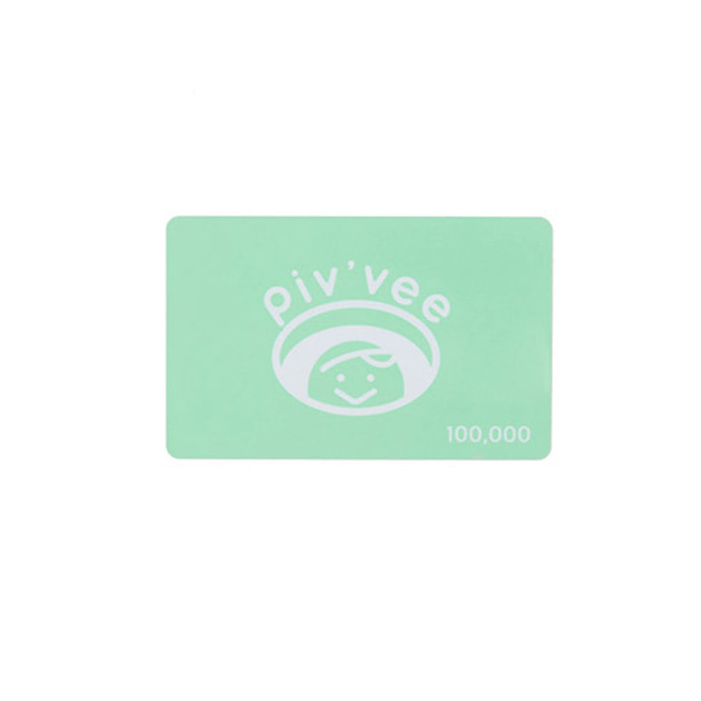 Piv&#039;vee gift card \100,000
