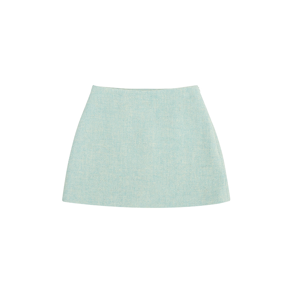 Harris Tweed a-line skirt